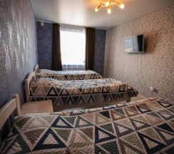 Номер эконом с 3 односпальными кроватями в Relax