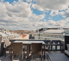 Номер люкс с террасой в Wawelberg Hotel St.Petersburg