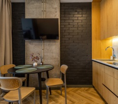 Nordic №516 | Студия с видом на Волгу в Nort на Родионова