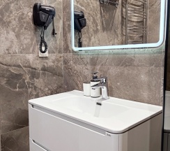 Студия ЛЕС с панорамой на горы. Бассейн. Баня. в Панорама Ачишхо