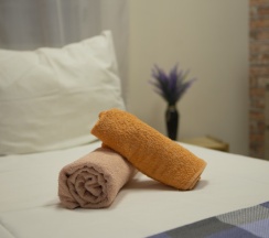 Трехместный семейный номер в Nice hostel