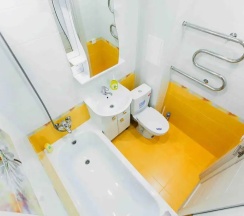 Трёхместные апартаменты c 1 комнатой в Апартаменты Sweet Marshmallow SUTKI LIFE