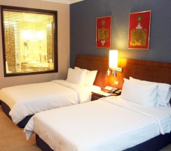 Двухместный номер Club 2 отдельные кровати в Отель Hyatt Regency Bangkok Suvarnabhumi Airport