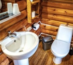 Delux double Room двухместный с балконом и видом на горы в Альпийское эхо