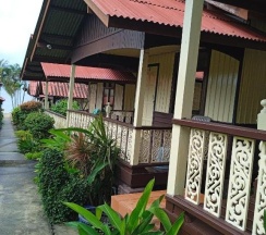 Бунгало с видом на море в Starlight Haad Rin Resort