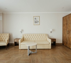 Люкс без балкона вид на парк. Корпус 2 в Amza Парк