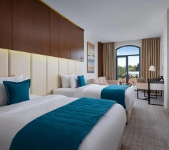 Двухместный номер Deluxe с видом на город 2 отдельные кровати в Mercure Tashkent
