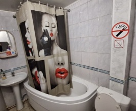 Двухместный номер Standard с видом на внутренний двор двуспальная кровать в Давинчи