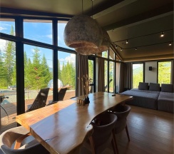 Дом «SILVER» с банным чаном на террасе в Luxe House