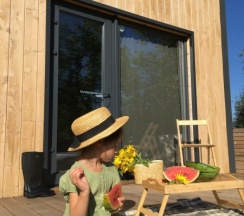 Дом 18 кв. м. № 2 (вместимость 2 взрослых, 2 ребенка) в У реки