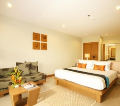 Двухместный номер Deluxe с видом на океан двуспальная кровать в The Heritage Pattaya Beach Resort