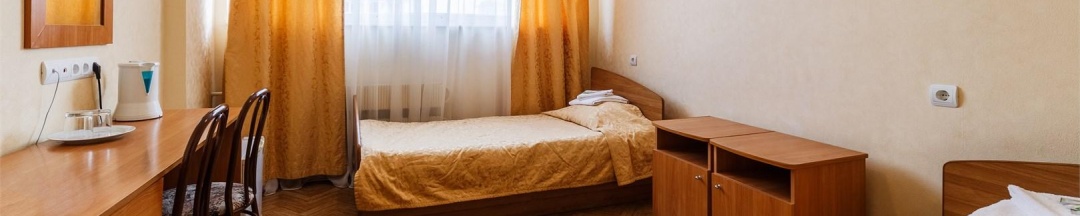 Номер эконом с 2 односпальными кроватями в Металлург