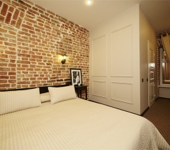 Делюкс с 1 кроватью и видом на сад в Jazzclub