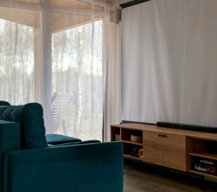 Космос - дача с телескопом, бочкой фурако и баней в Domingo Dacha