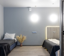 Апартаменты с кухней в Hotel 55