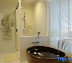 Двухместный номер Deluxe с частичным видом на море двуспальная кровать в Cera Resort Chaam