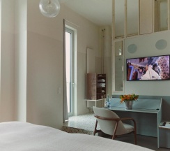 Номер Standard в Michelberger Hotel Berlin