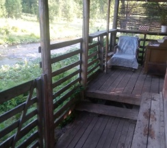 Стандартный четырехместный номер в У горной речки