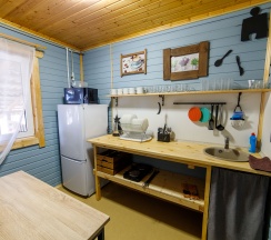 Коттедж с мангальной зоной в Сойкино