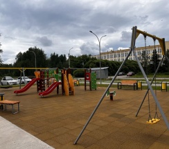Двухместные апартаменты c 1 комнатой (двуспальная кровать) в Квартира Уютная Сороки 13-10