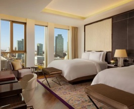Двухместный номер клубный с видом на город 2 отдельные кровати в The Ritz-Carlton Astana