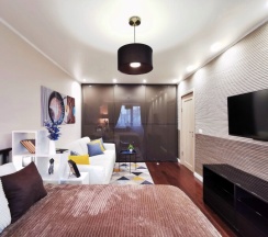 2к апартаменты на 6 чел у метро Киевская рядом с Москва-Сити в Апарт Комфорт