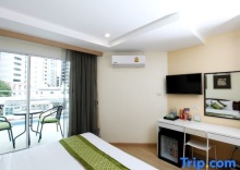 Номер Deluxe с видом на город в iCheck inn Sukhumvit 22