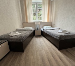 Двухкомнатный семейный комфорт с балконом в Лаванда