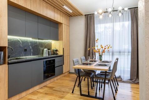 Мистолово: Апартаменты Ohta Park Suite 21 (Охта Парк Сьют 21)