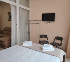 Апартаменты стандарт с двуспальной кроватью кв. 102б в Deluxe apartments