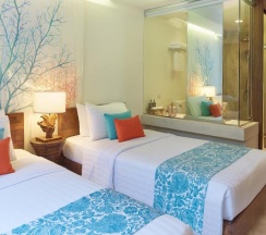 Двухместный номер Deluxe двуспальная кровать в Bandara Beach Resort, Phuket