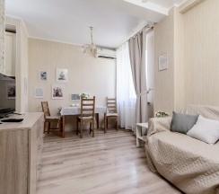 1-комнатные апартаменты студия в Comfort Home