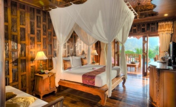 Двухместный номер Supreme Deluxe Pool Access двуспальная кровать в Santhiya Koh Phangan Resort & Spa