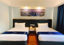 Двухместный номер Standard 2 отдельные кровати в Sapphire Hotel Silom Bangkok