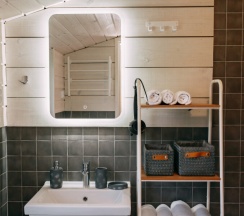 barnhouse lux большой с банным чаном в Лес&Сад