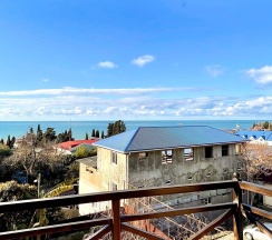 3-местный номер комфорт вид на море в Дом солнца