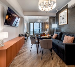 Номер “Salmon Apart” Апартаменты с видом на море в Morskoy resort