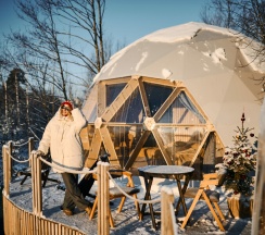 Глэмп №6 на дереве в Vyborg Bay