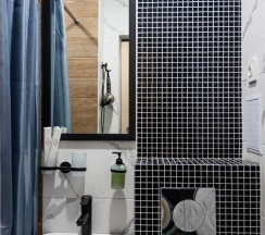 1 Одноместный номер(полу люкс),с двухспальной кроватью. в Аппартамент