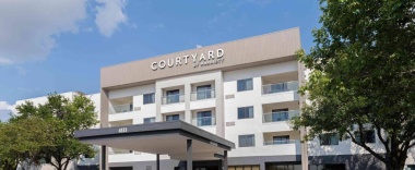 Двухместный номер Standard с видом на внутренний двор двуспальная кровать в Courtyard by Marriott Austin South