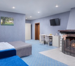 Однокомнатный люкс с камином/ Suite with fireplace в Кантри Резорт