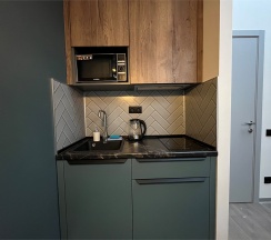 Студия Комфорт Мансарда с 2 раздельными кроватями в Port Comfort by Sennaya Square