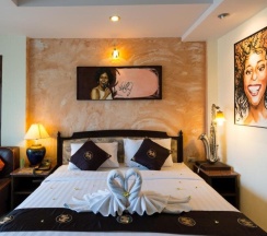 Двухместный номер Deluxe двуспальная кровать в My Way Hua Hin Music Hotel