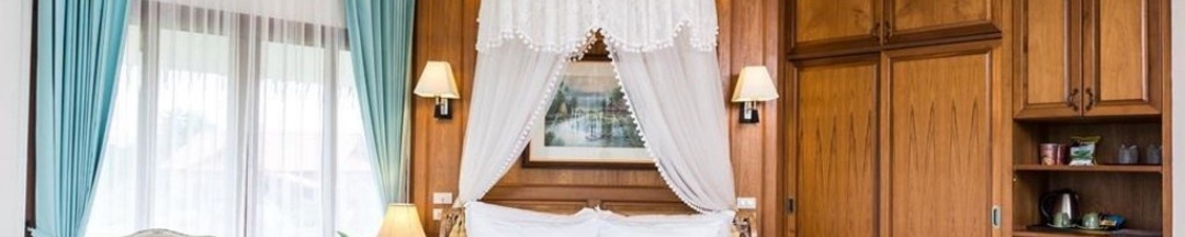 Двухместная вилла двуспальная кровать в Phusanfah Resort
