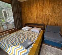 Трёхместный номер с террасой и панорамными окнами в 7 Небо