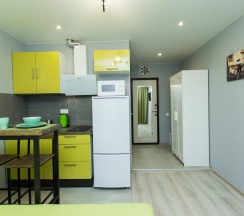 Апартаменты студия в MOKO Apartments (МОКО Апартментс) на улице Татьянин Парк 14 корпус 3
