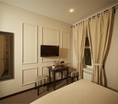 Делюкс с 1 кроватью и видом на сад в Jazzclub