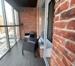 2-комн квартира с балконом и большой кухней-гостиной (центр, ул. Сакко, 24, "Vivaldi"), 502 в Viva aparts