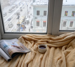 СуперВид на Невский пр. Двухместный номер БЕЗ УДОБСТВ (душ + туалет ОБЩИЙ по коридору) в Риверсайд