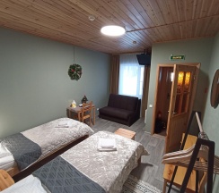 Номер стандарт комфорт с 2 односпальными кроватями в Морошка